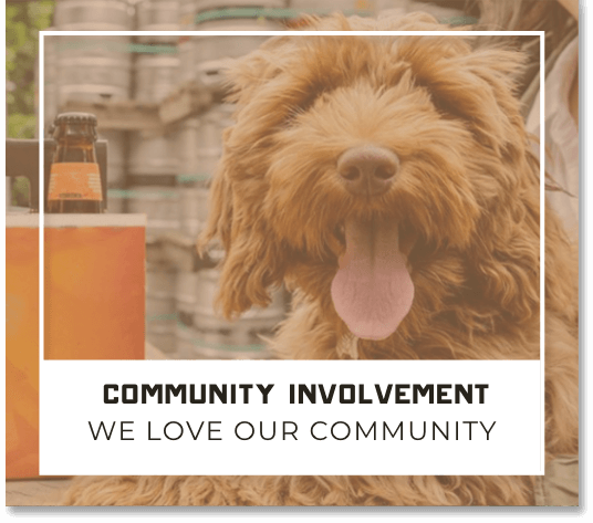 Button - Community Involvement - We Love our Community